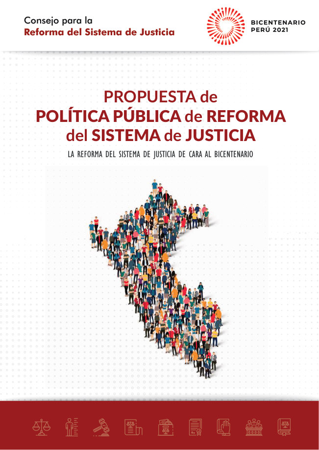 Libro Propuesta de Política Pública de Reforma del Sistema de Justicia