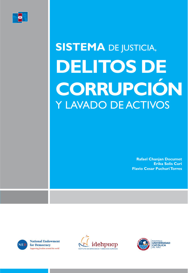 Portada de Sistema de justicia, delitos de corrupción y lavado de activos